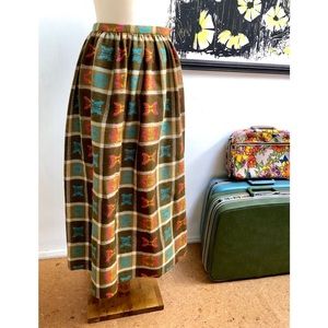 Most GORGEOUS True Vintage Wool Skirt